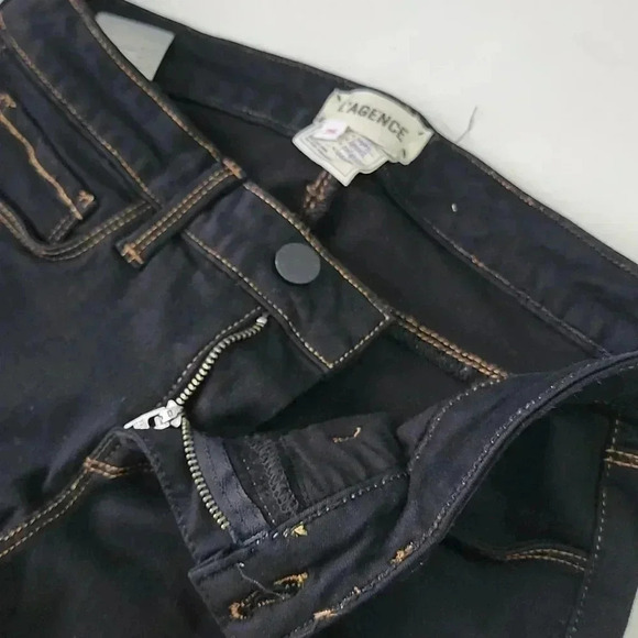 L'AGENCE 'Chantal' Low-Rise Skinny Jeans, Angelina - Picture 8 of 13